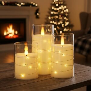 Acrylic Glass Candle